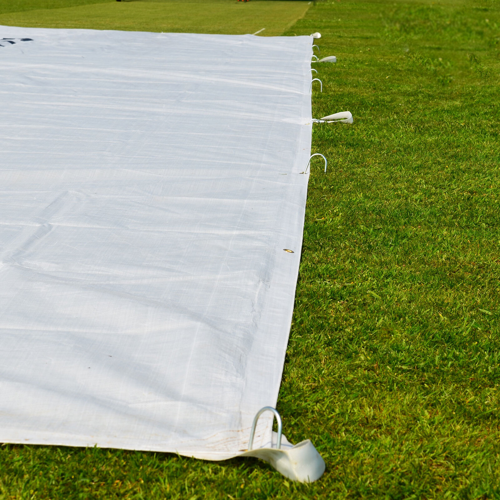 FLAT SHEET CRICKET COVERS [250GSM] - SEMI TRANSLUCENT