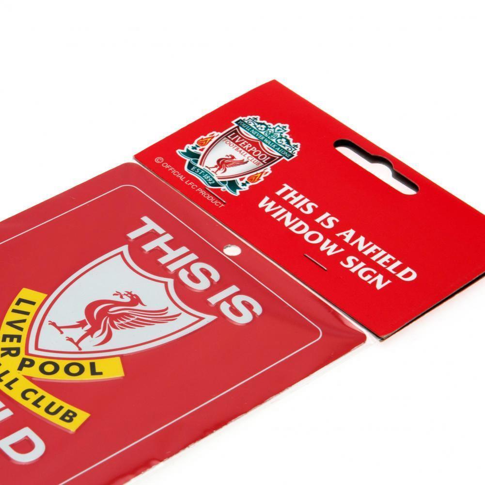 Liverpool FC This Is Anfield Window Sign