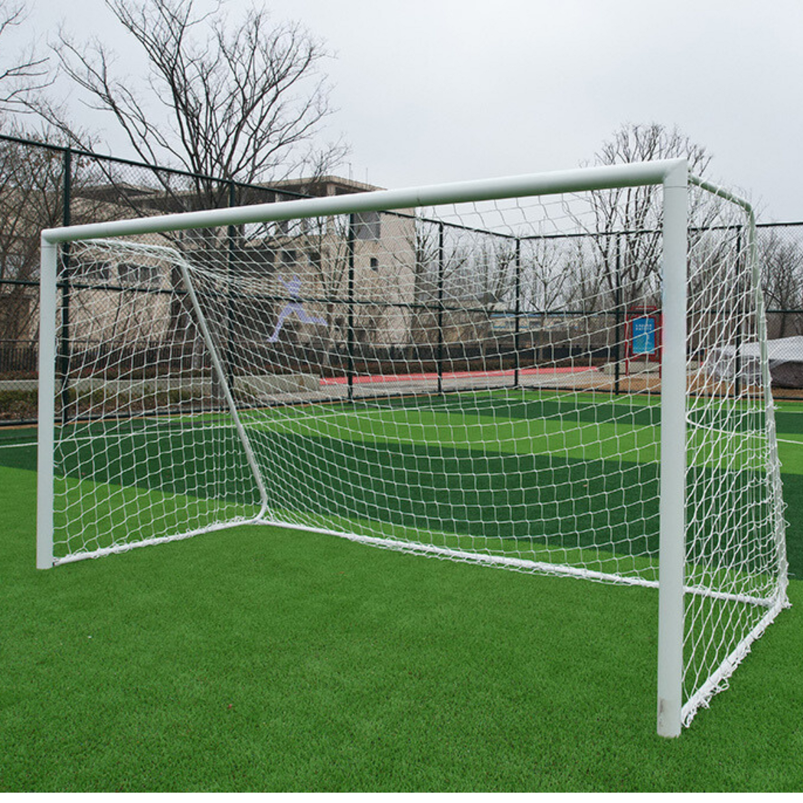 3.7m x 1.2m Cazna ALU60 Folding Soccer Goal [Single or Pair:: Single]