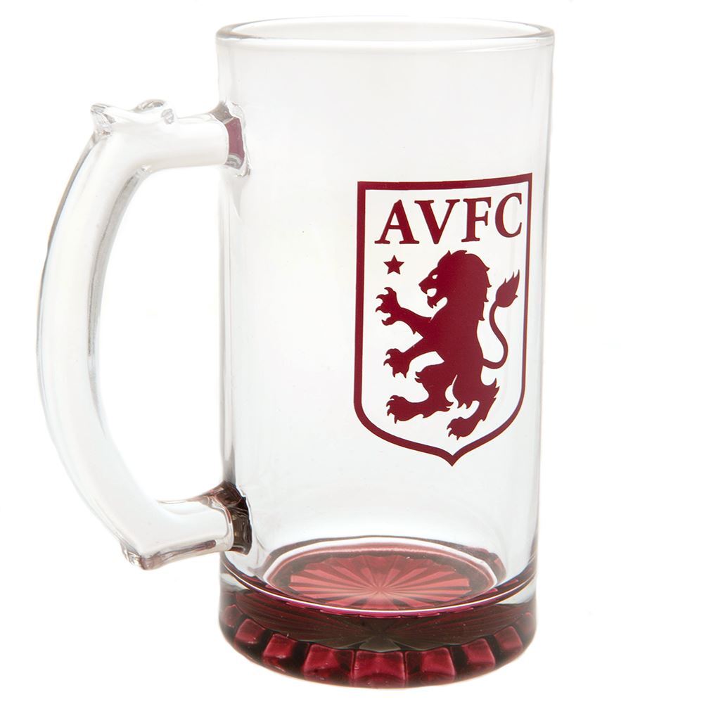 Aston Villa FC Stein Glass Tankard CC