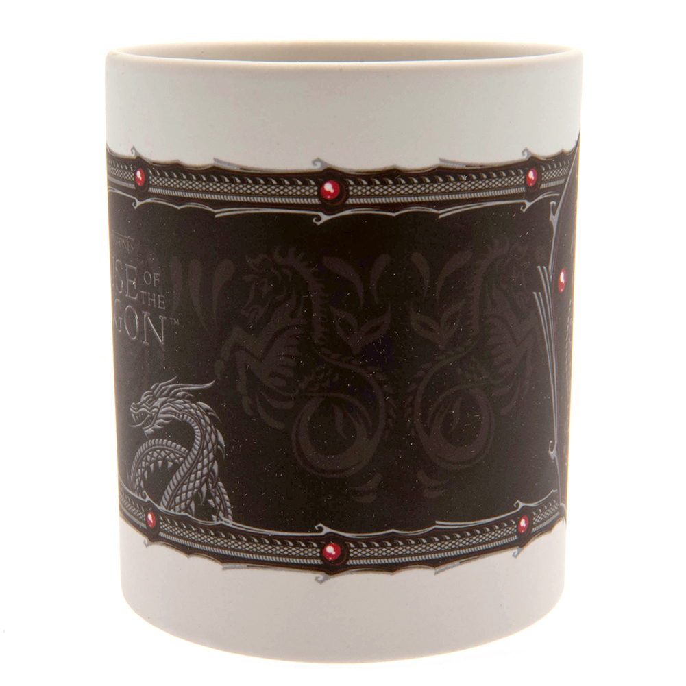 House Of The Dragon Mug Silver Dragon