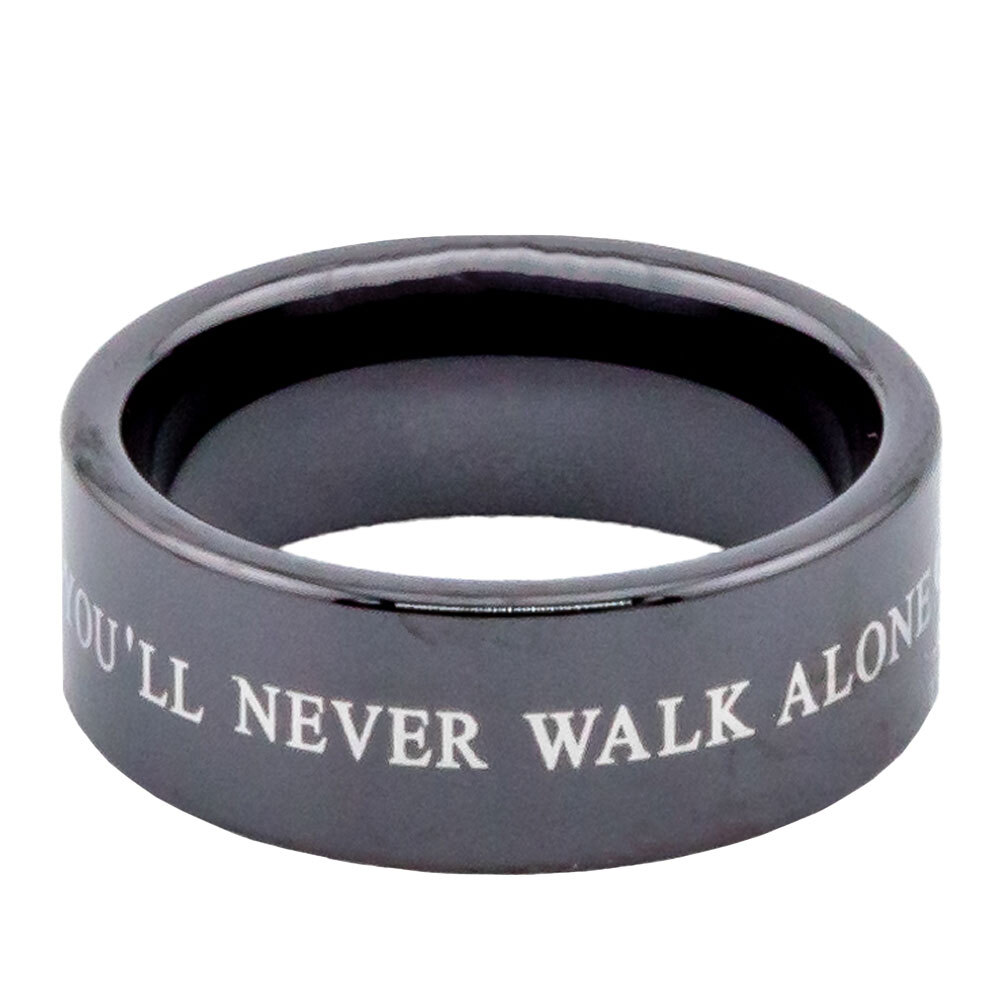 Liverpool FC Black Ceramic Ring