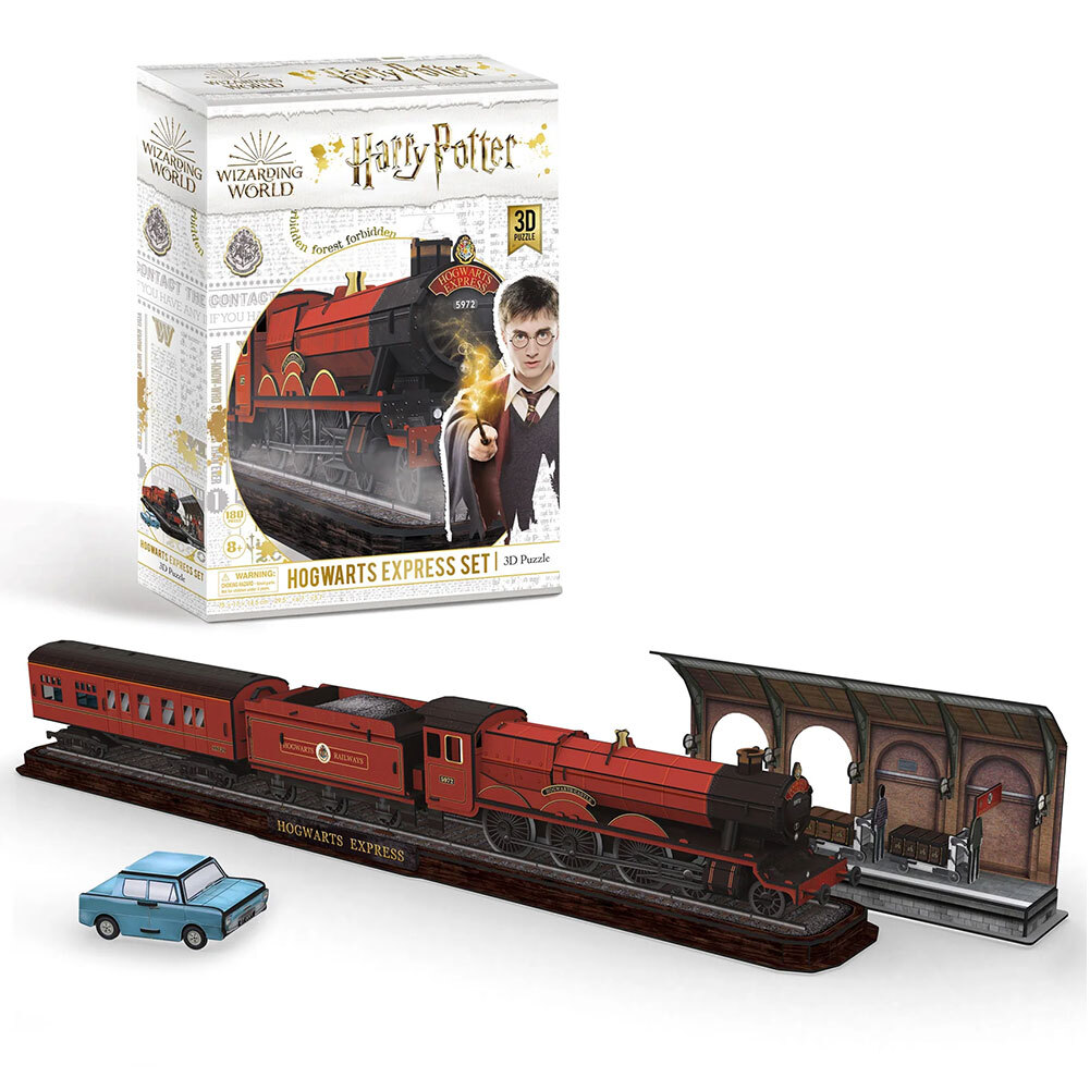 Harry Potter Hogwarts Express 3D Model Puzzle