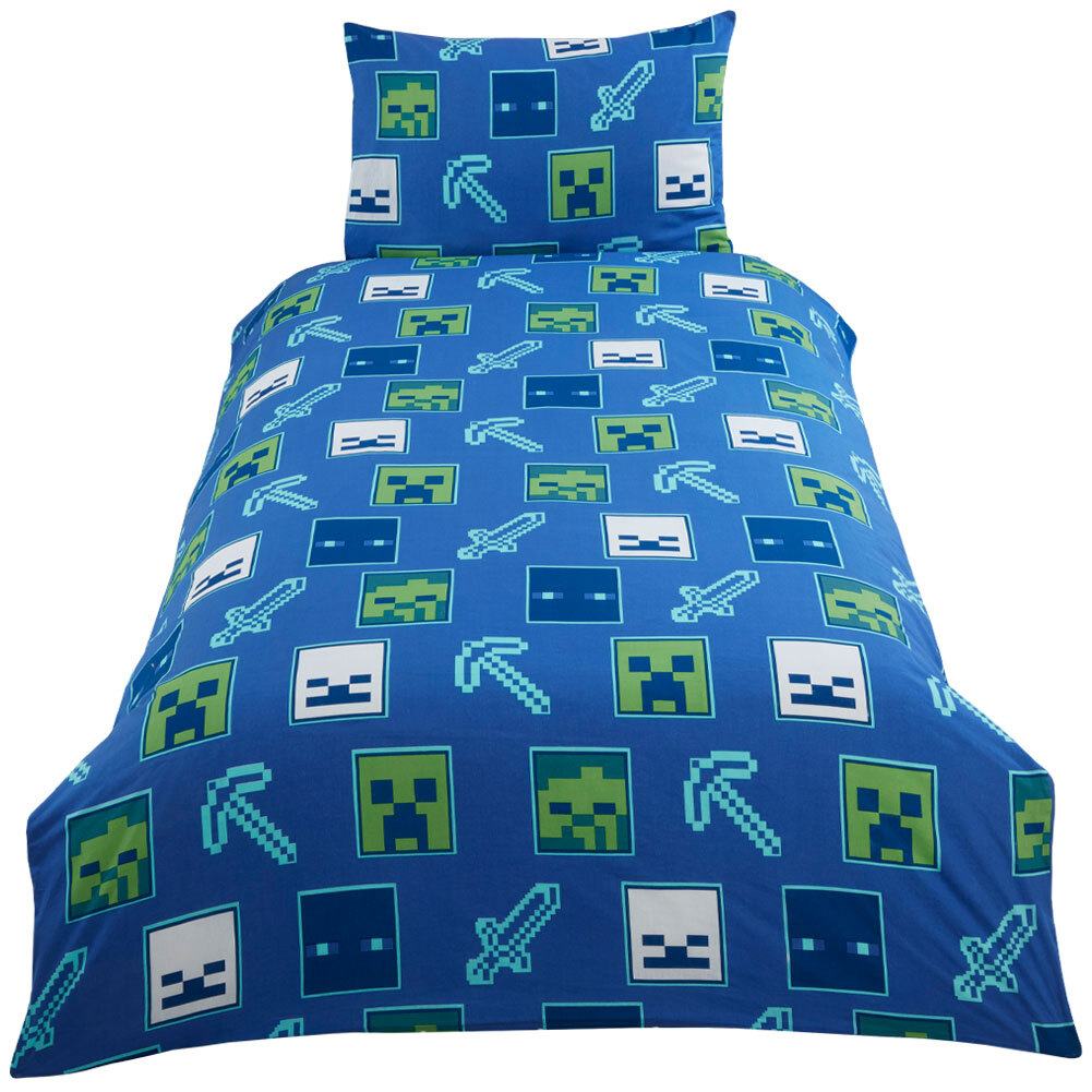 Minecraft Single Duvet Set