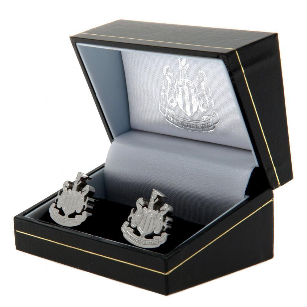 Newcastle United FC Stainless Steel Formed Cufflinks