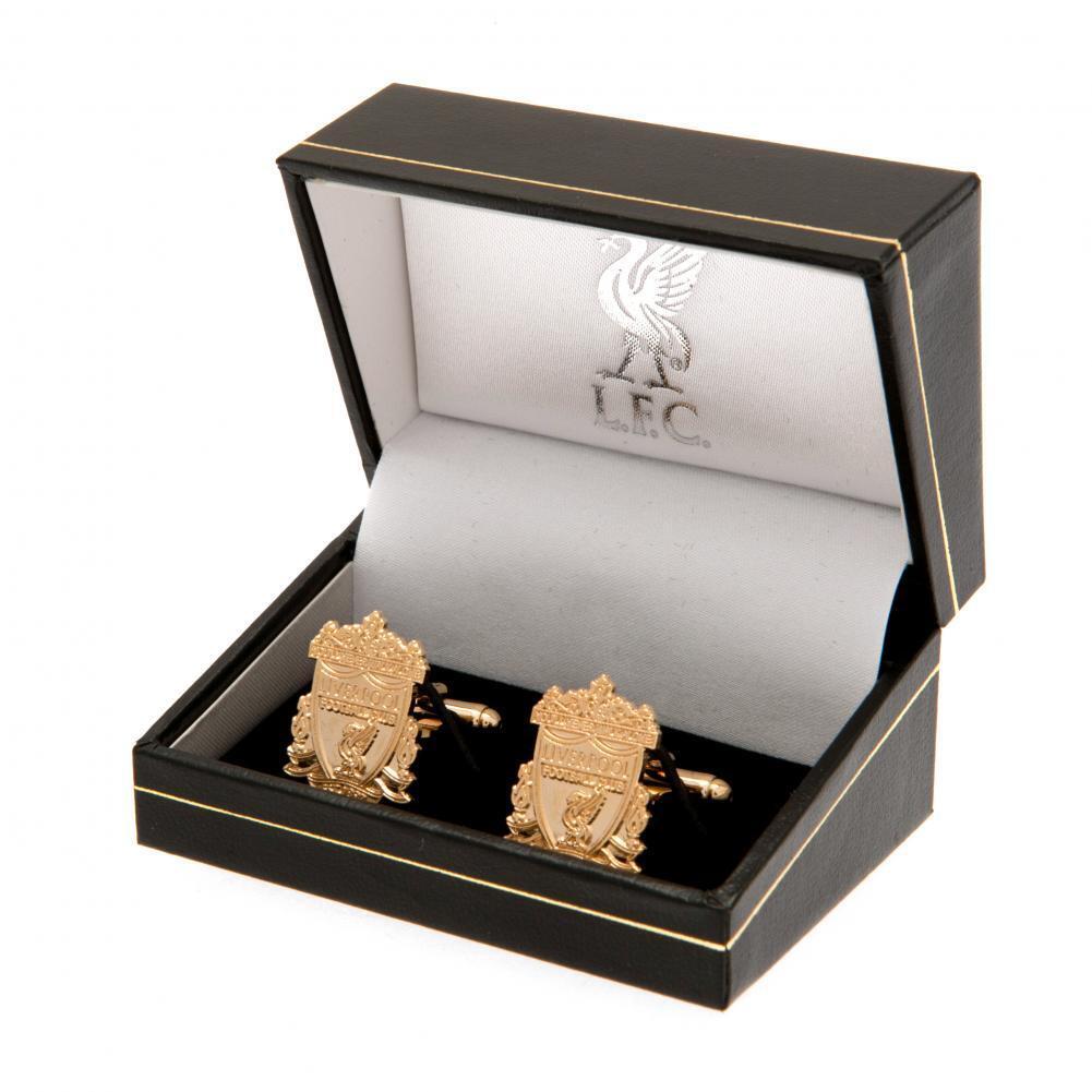 Liverpool FC Gold Plated Cufflinks