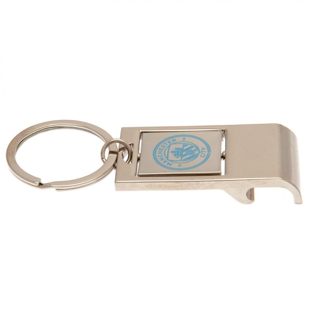 Manchester City FC Executive Bottle Opener Key Ring