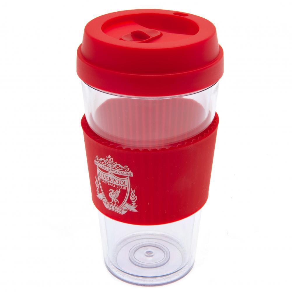 Liverpool FC Clear Grip Travel Mug CR