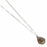 Harry Potter Silver Plated Necklace Hogwarts