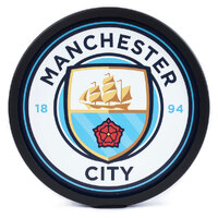 Manchester City FC Metal LED Logo Sign