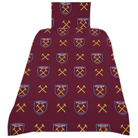 West Ham United FC Single Duvet Set CS