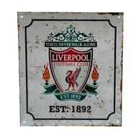 Liverpool FC Retro Logo Sign