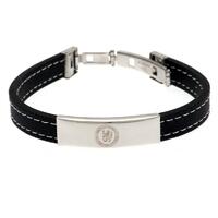 Chelsea FC Stitched Silicone Bracelet