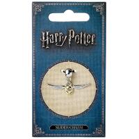 Harry Potter Silver Plated Charm Golden Snitch