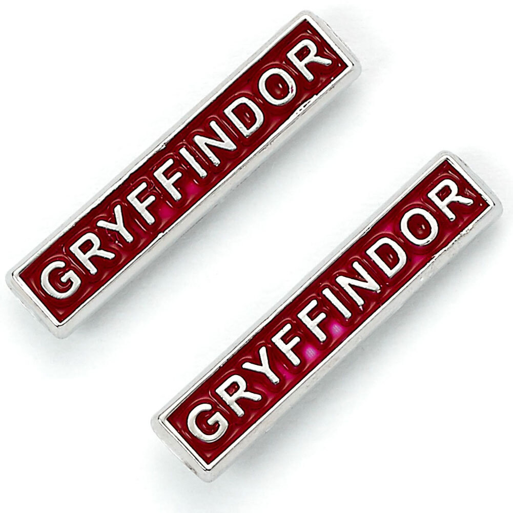 Harry Potter Silver Plated Earring Set Gryffindor