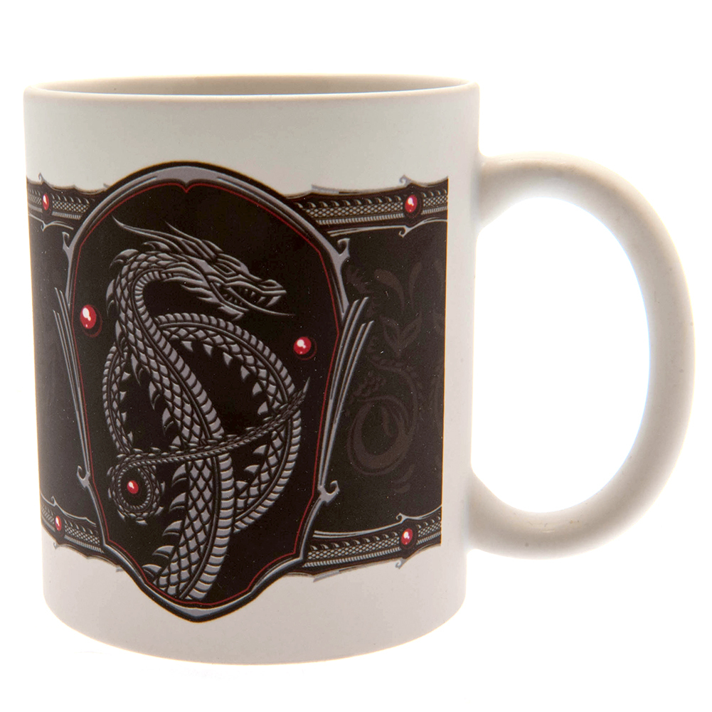 House Of The Dragon Mug Silver Dragon