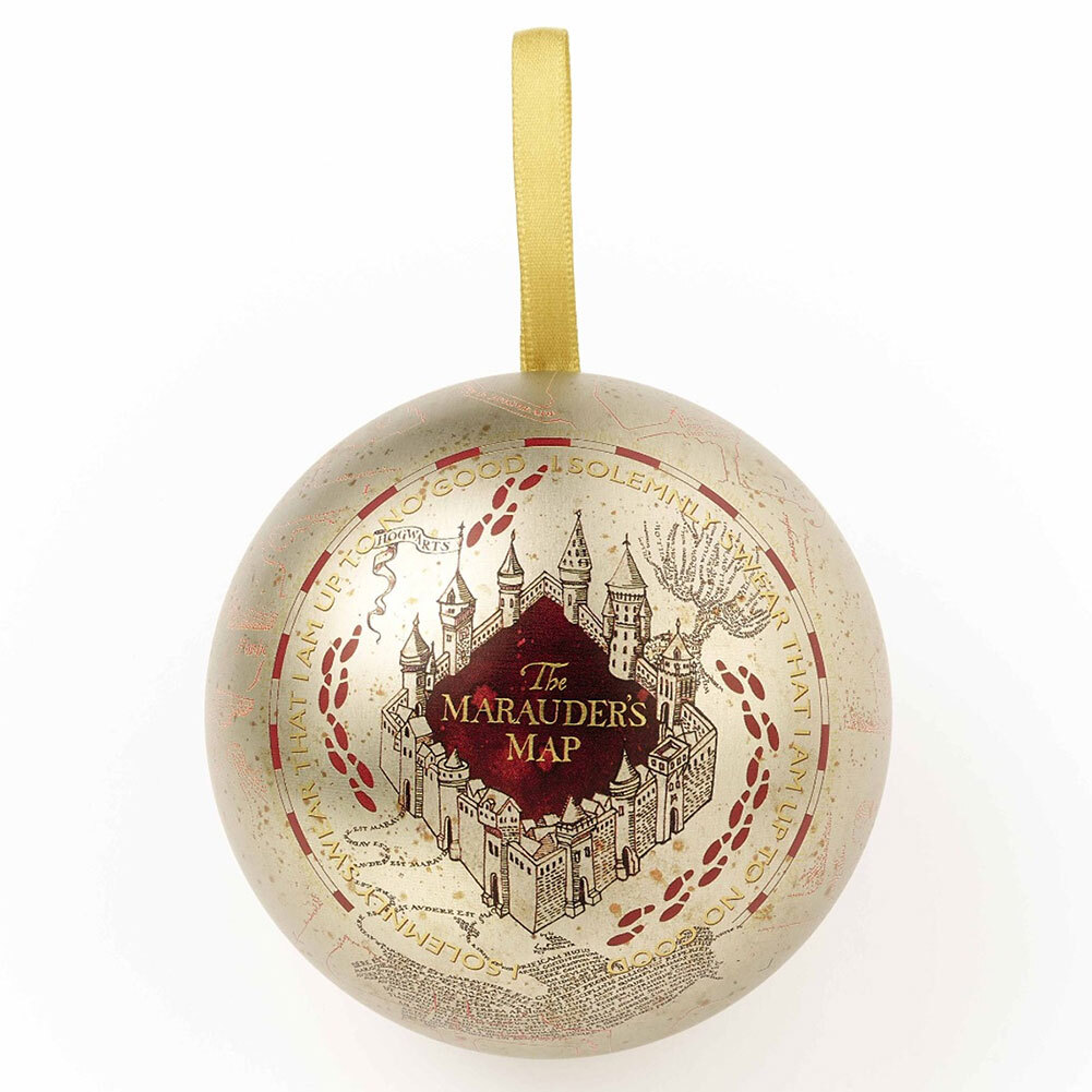 Harry Potter Christmas Gift Bauble Marauders Map