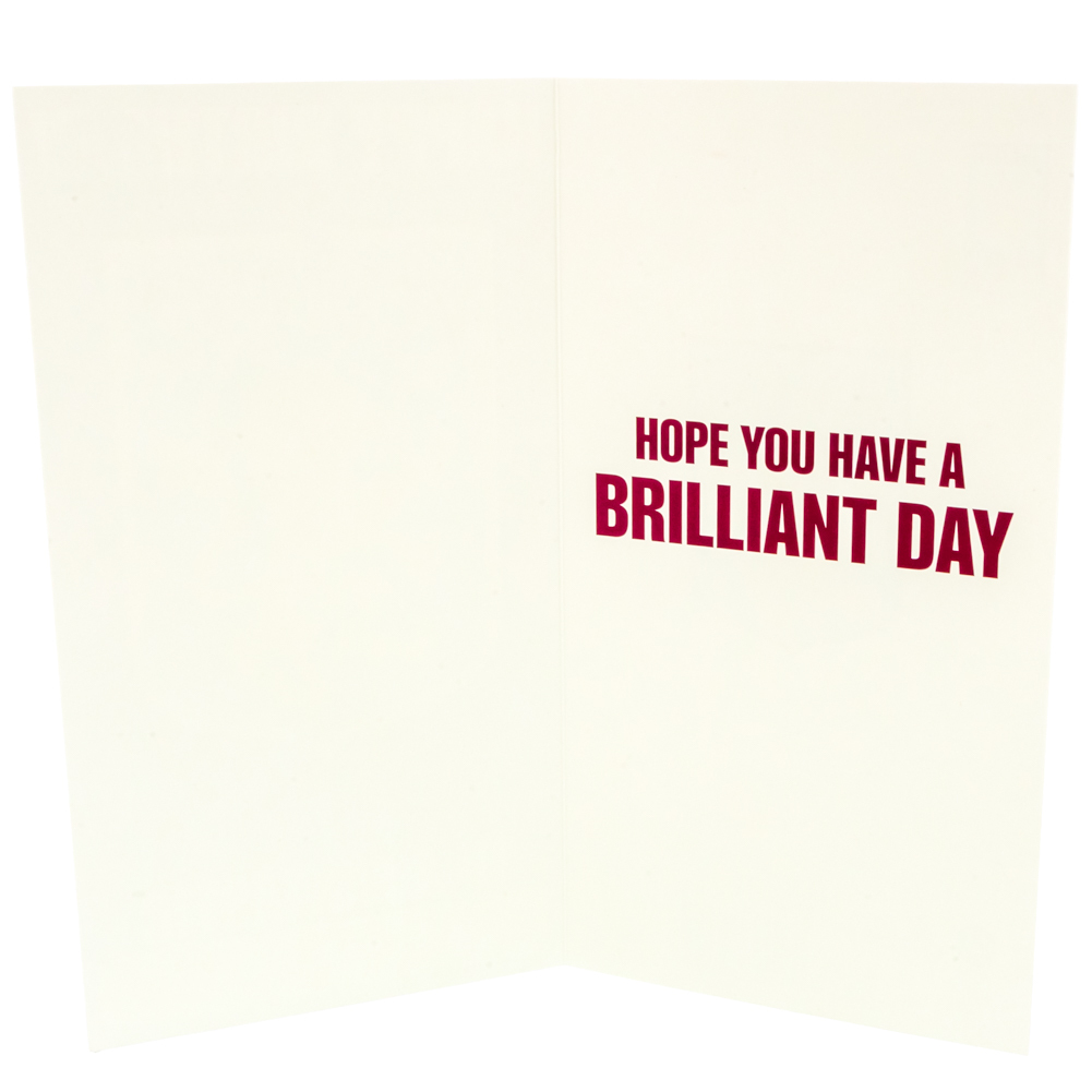 Aston Villa FC Personalised Birthday Card