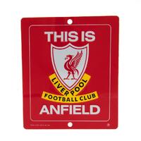 Liverpool FC This Is Anfield Window Sign