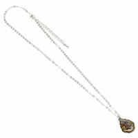 Harry Potter Silver Plated Necklace Hogwarts