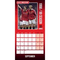 Manchester United FC Legends Square Calendar 2025