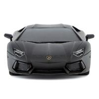 Lamborghini Aventador Radio Controlled Car 1:24 Scale Black