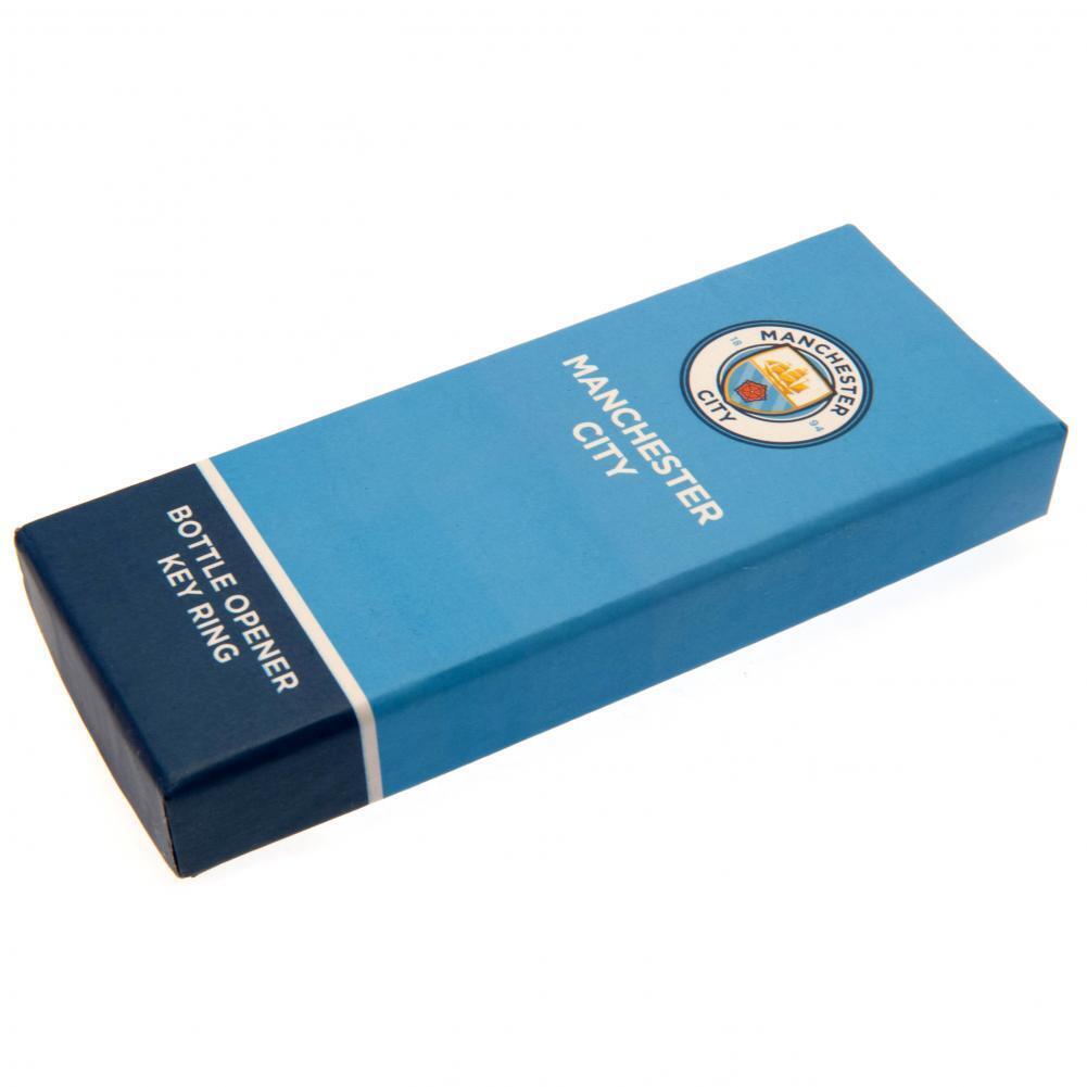 Manchester City FC Executive Bottle Opener Key Ring