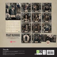 Peaky Blinders Square Calendar 2025