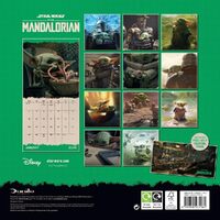 Star Wars: The Mandalorian Grogu Square Calendar 2025