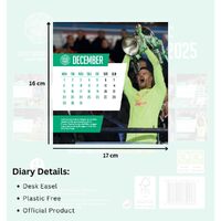 Celtic FC Desktop Calendar 2025