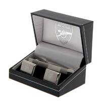 Arsenal FC Tie Slide &amp; Cufflink Set