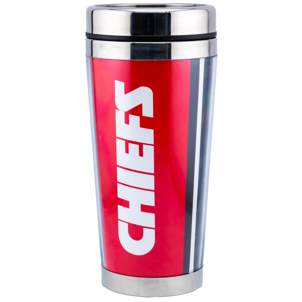 Kansas City Chiefs Full Wrap Travel Mug