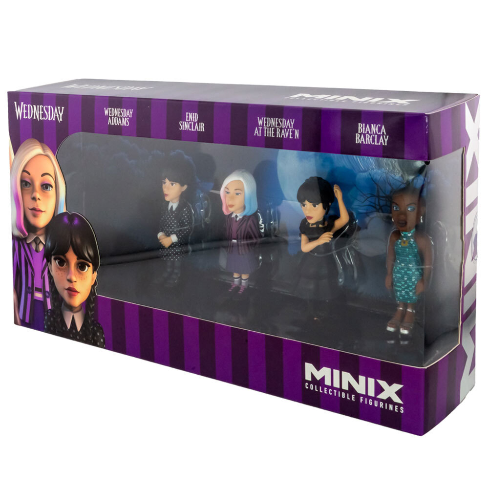 Wednesday MINIX Figures 7cm 4pk