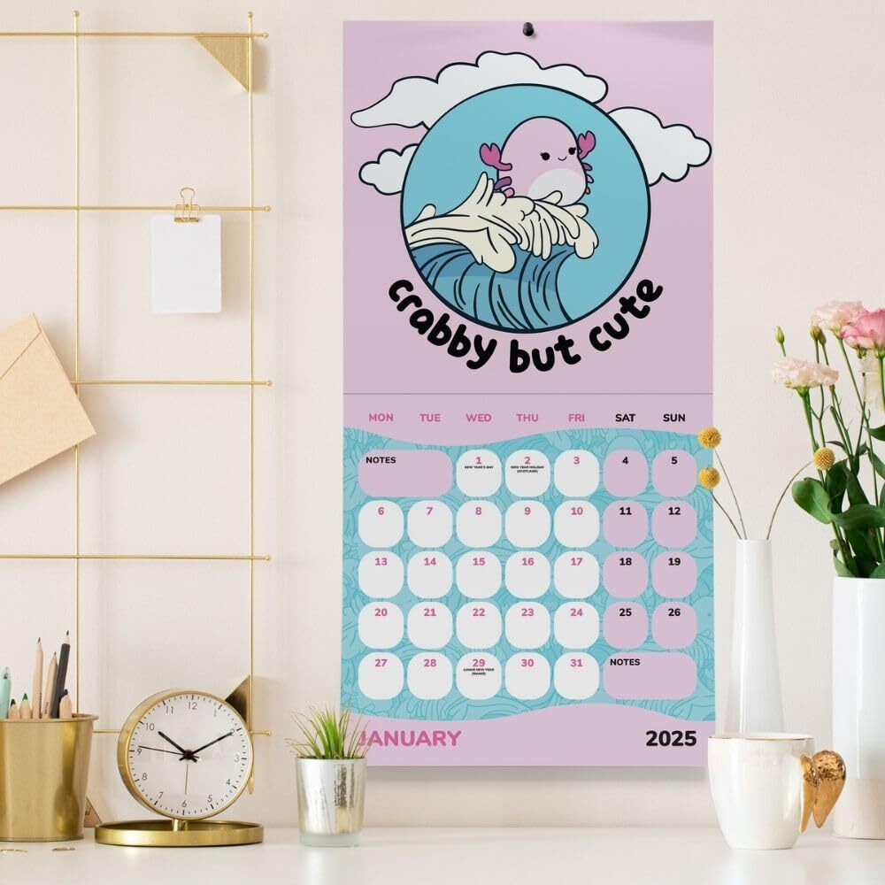 Squishmallows Square Calendar 2025