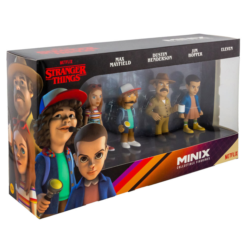 Stranger Things MINIX Figures 7cm 4pk