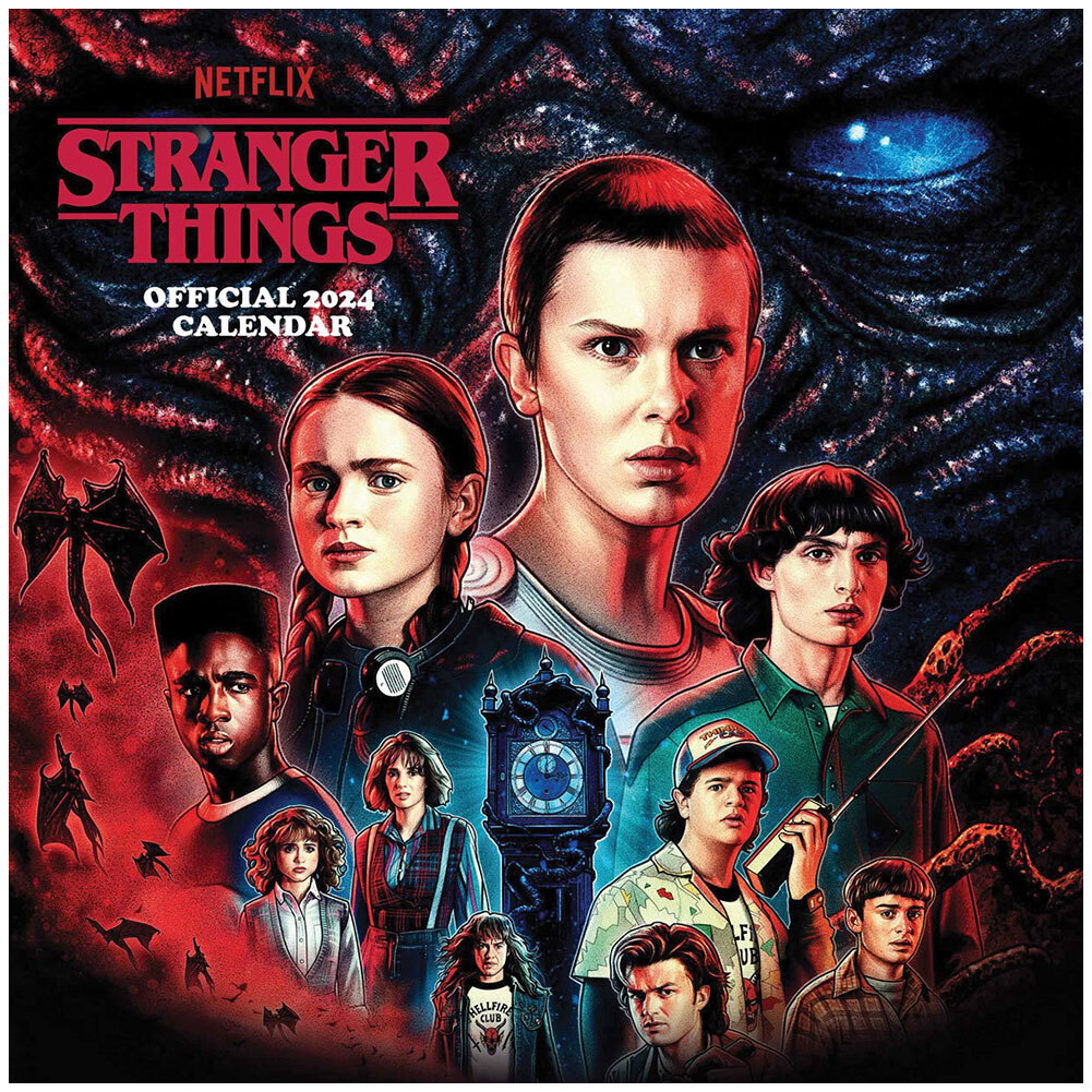 Stranger Things Square Calendar 2024   TM 03158 