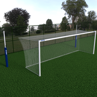 5.6M X 2M Cazna Socketed Soccer Goal [Single or Pair:: Single]