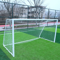 5.6m x 2m Cazna Alu60 Folding Soccer Goal