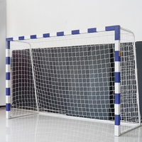 3m X 2m Cazna ALU80 Futsal Goal (FOLDAWAY) [Colour: Blue] [Single or Pair:: Single]