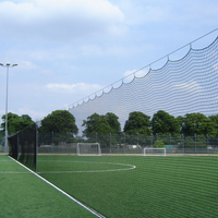 Sports Court Pitch Divider Post & Curtain Nets