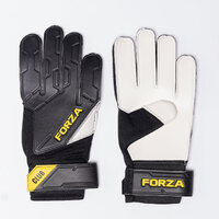 FORZA Club Goalkeeper Gloves [Colour: Black] [Size:: Size 5 (8-9 Years)]