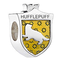 Harry Potter Sterling Silver Spacer Bead Hufflepuff