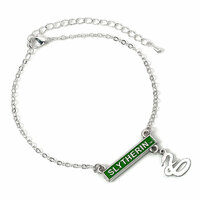 Harry Potter Silver Plated Bar Bracelet Slytherin