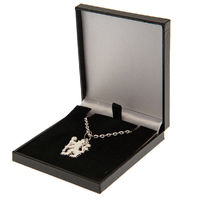 Chelsea FC Silver Plated Boxed Pendant LN