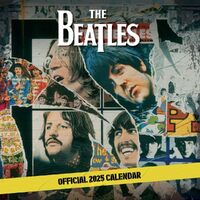 The Beatles Square Calendar 2025