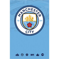 Manchester City FC Crest Poster 162