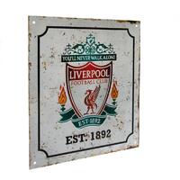 Liverpool FC Retro Logo Sign