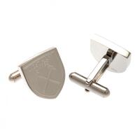 West Ham United FC Stainless Steel Formed Cufflinks