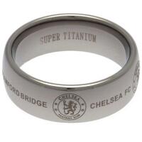 Chelsea FC Super Titanium Ring Small