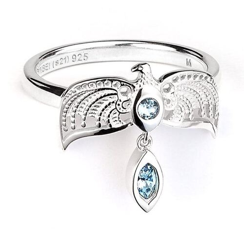 Harry Potter Sterling Silver Crystal Ring Diadem